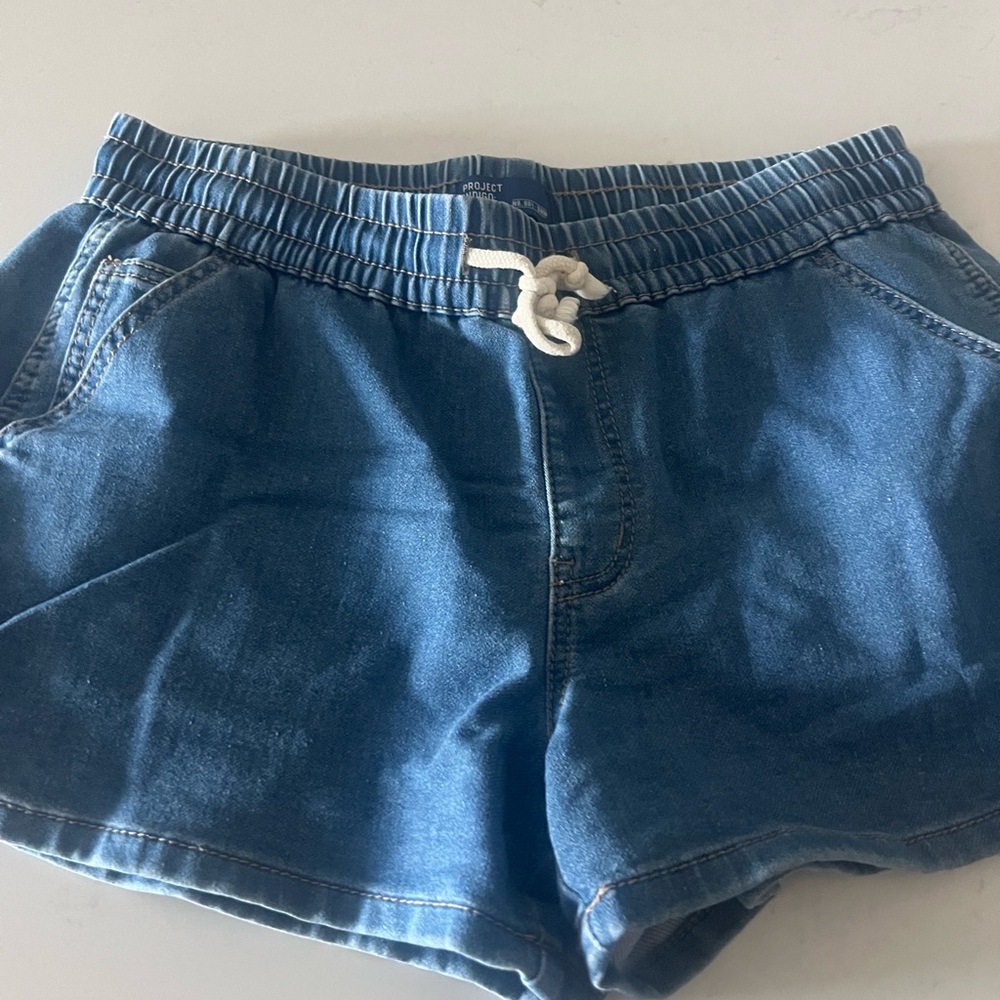 Project Indigo Denim Blue Women's Drawstring Shorts

nothing wrong with these